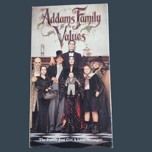 Addams Family Values VHS Tape Comedy 1993 Paramount PG-13